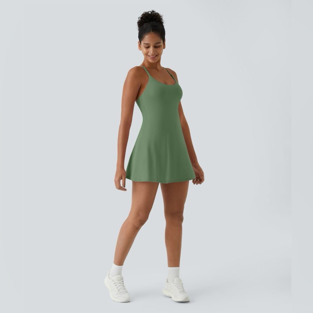 Halara Softlyzero Plush Backless Active Dress Eas… - image 1